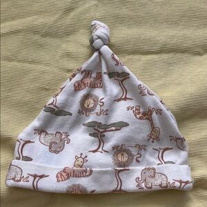 Kids' Safari Print Knotted Hat